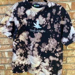Think Different shirt hand dyed by me!